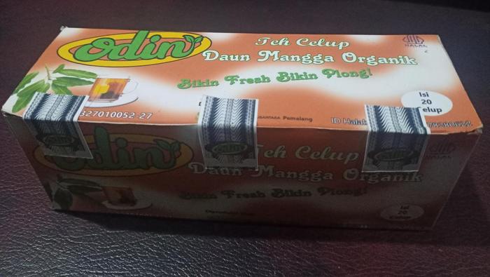 Mango Leafs Tea, Teh Celup daun mangga